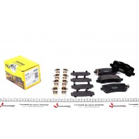 Колодки гальмівні (задні) Acura MDX 13-/Honda Odyssey 17- (TRW)