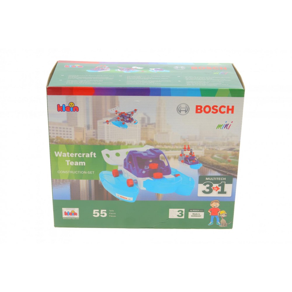 Набір для конструювання водного транспорту Klein Bosch 3in1 Watercraft