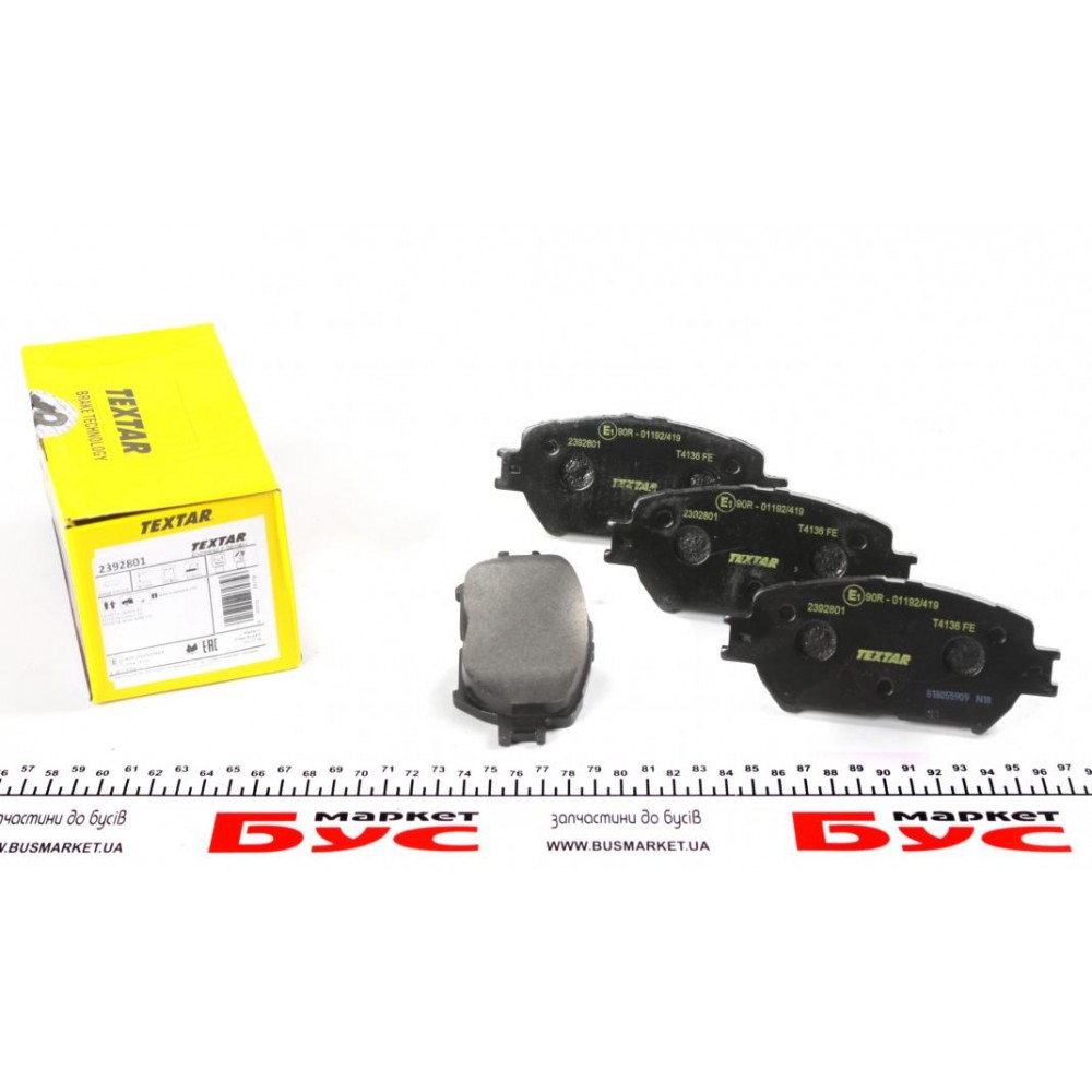 Колодки гальмівні (передні) Toyota Camry 01-06 (Akebono)