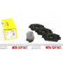 Колодки гальмівні (передні) Toyota Camry 01-06 (Akebono)