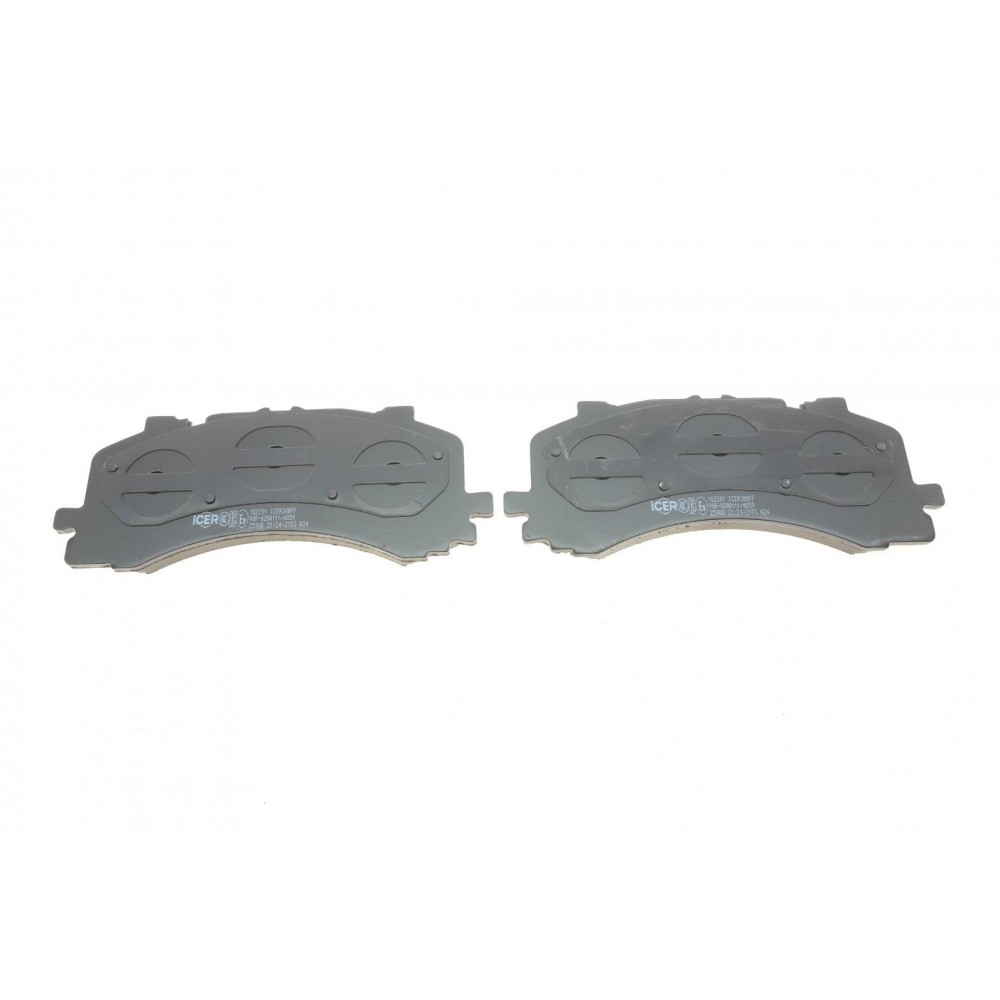 Колодки гальмівні (передні) Audi A6/A7/A8/Q7/Q8/VW Touareg 16- (Akebono)