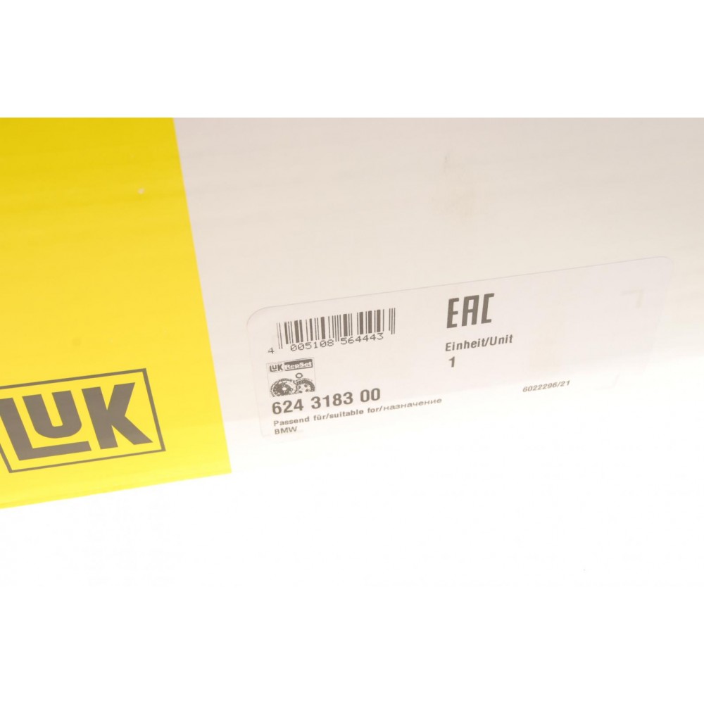 Комплект зчеплення BMW 3 (E90)/5 (E60/F10)/X3 (E83) 04-16 (d=240mm) (+вижимний) N20/N52/N53/M47