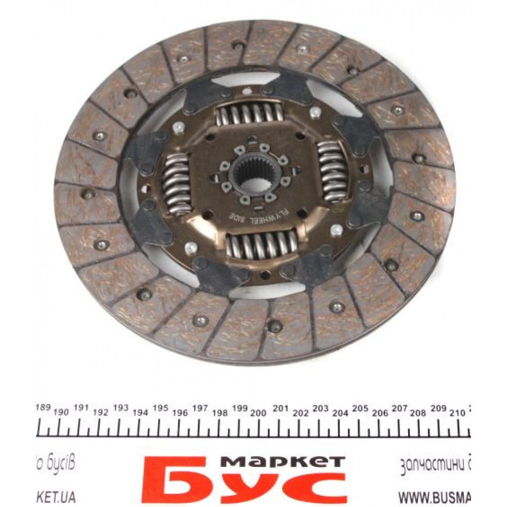 Комплект зчеплення VW Caddy 2.0SDI 03- (d=220mm) (+вижимний)