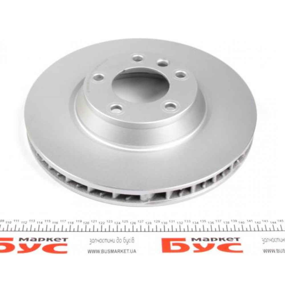 Диск гальмівний (передній) Audi Q7 06-15/Porsche Cayenne 02-/VW Touareg 02-10 (350x34) (L) PRO+