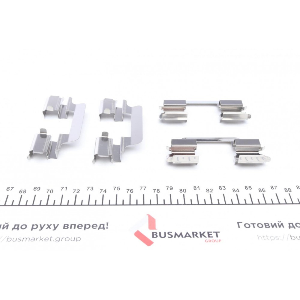 Планка супорта (переднього) прижимна (к-кт) MB C-class (W203/S203)/Peugeot 407/Skoda Fabia 99-