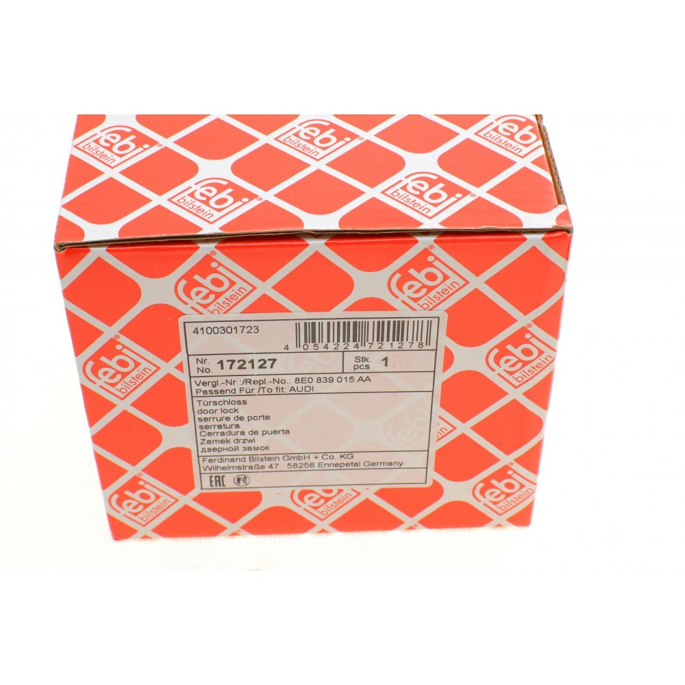Замок дверей (задніх/L) Audi A4 04-08/Seat Exeo 09-13