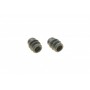 Ремкомплект супорта (заднього) Hyundai Terracan 01-06 (d=43mm) (+поршень) (Mando) (+поршень/направляюча) SuperKit