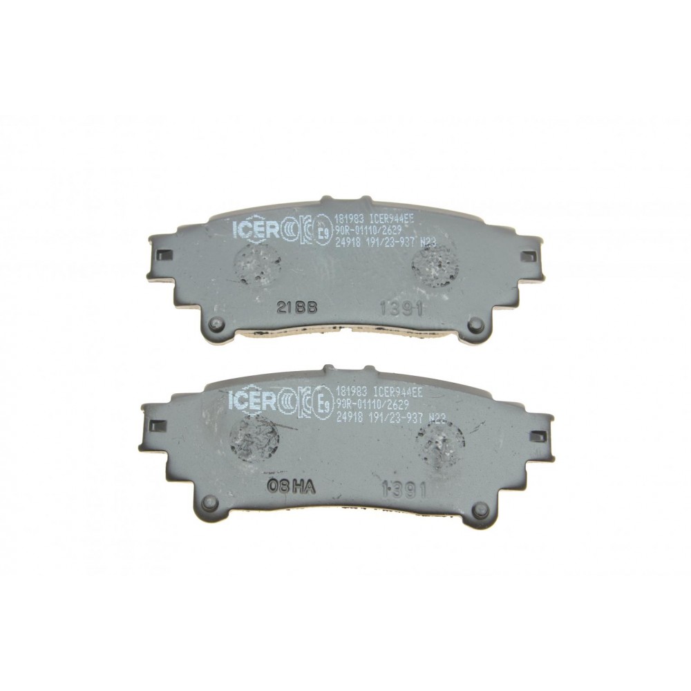 Колодки гальмівні (задні) Toyota Highlander 14-/Prius 08-/Lexus GS 12-/RC 14-/RX 08-15