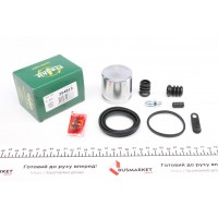 Ремкомплект супорта (переднього) Chevrolet Aveo 11- (d=54mm) (+поршень) (Dac)