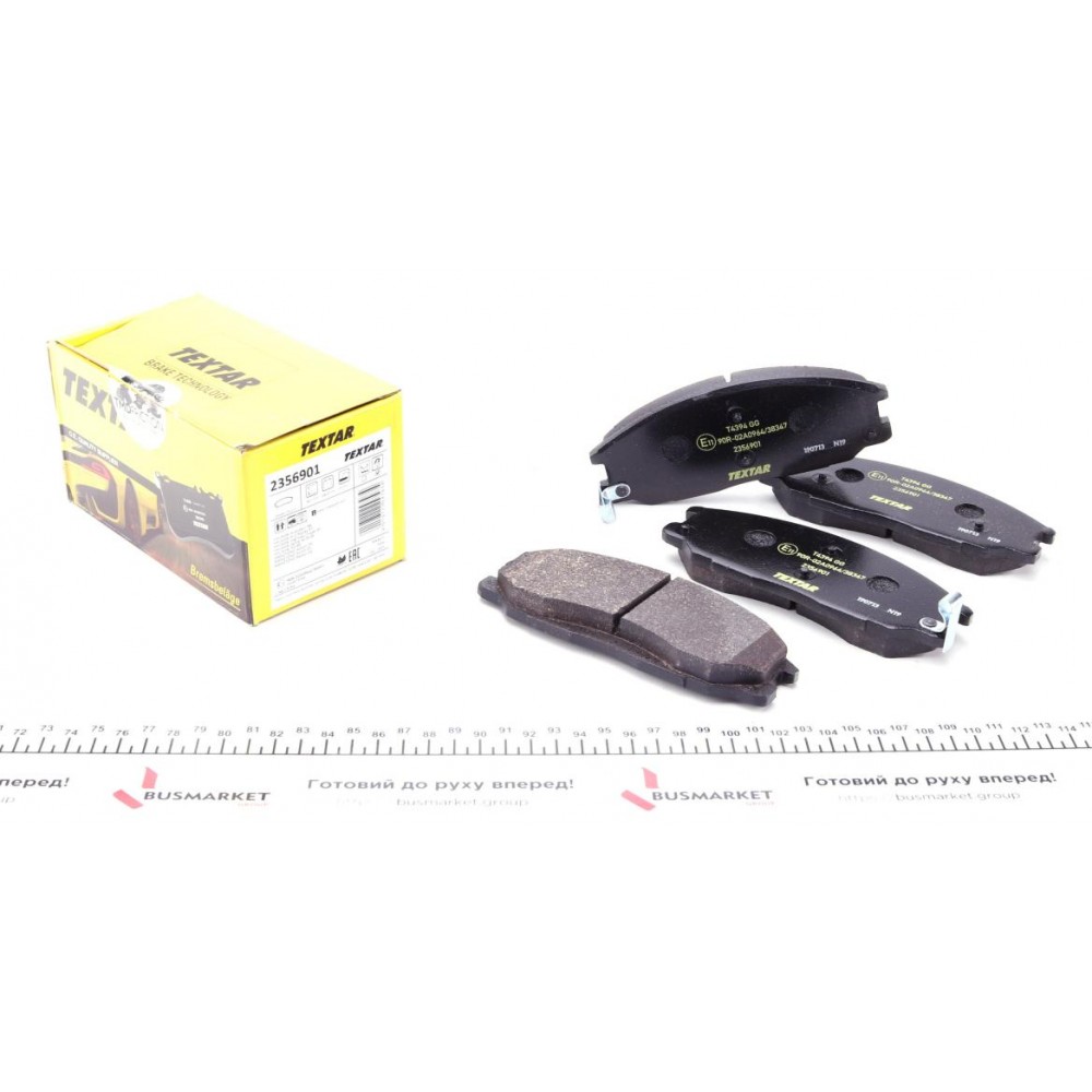 Колодки гальмівні (передні) Hyundai Santa Fe/Trajet 01-08 (Mando)