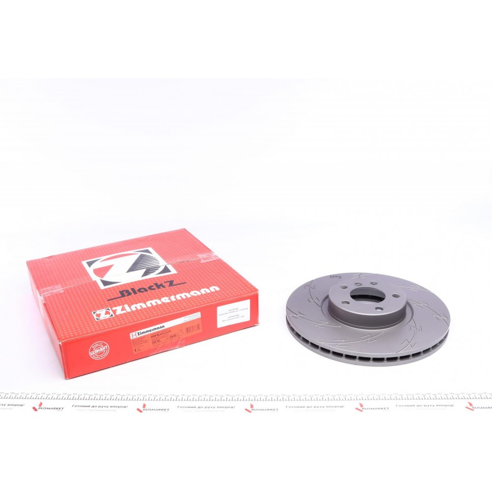 Диск гальмівний (передній) BMW X5 (E70/F15/F85)/X6 (E71/E72/F16/F86) 07- (L) (348x30) (з покр) (вент)