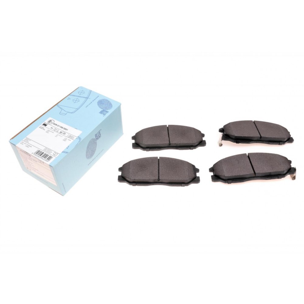 Колодки гальмівні (передні) Hyundai Santa Fe/Trajet 01-13/Ssangyong Kyron 2.0-2.7 D 05-