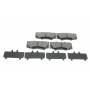 Колодки гальмівні (передні) Toyota Hilux 2.5-4.0 d-4d 04-