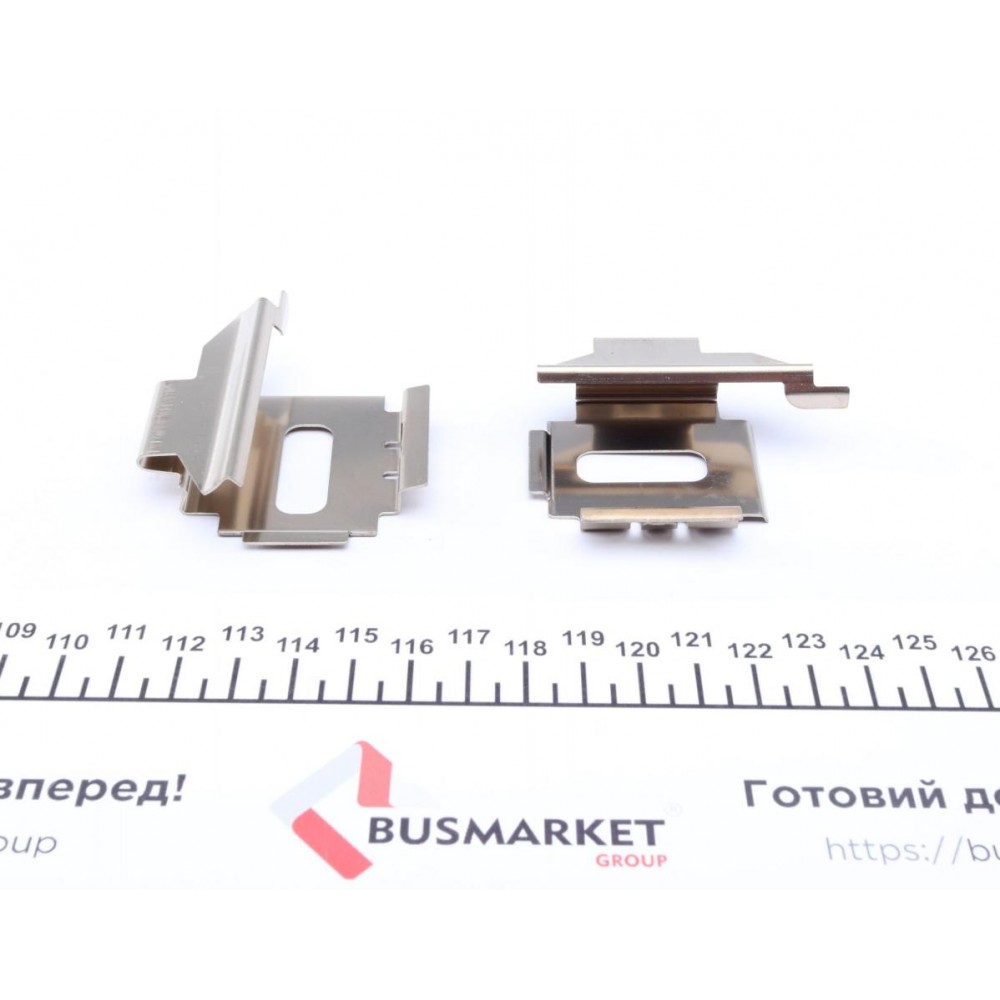 Планка супорта (заднього) прижимна (к-кт) MB Sprinter 901-905 95-06 (Bosch)