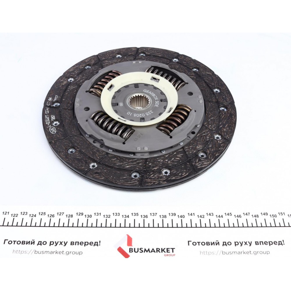 Комплект зчеплення Ford Transit 2.0DI 00- (d=254mm)