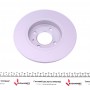 Диск гальмівний (передній) VW Caddy 95-04/Passat 88-97/Golf 92-02 (256x13) (з покриттям) (повний)