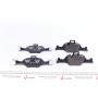 Колодки гальмівні (передні) BMW 3 (G20-21/G80-81)/X3-X6 18-/5 (G30/G31/F90)/6 (G32)/7 (G11/G12) 15-
