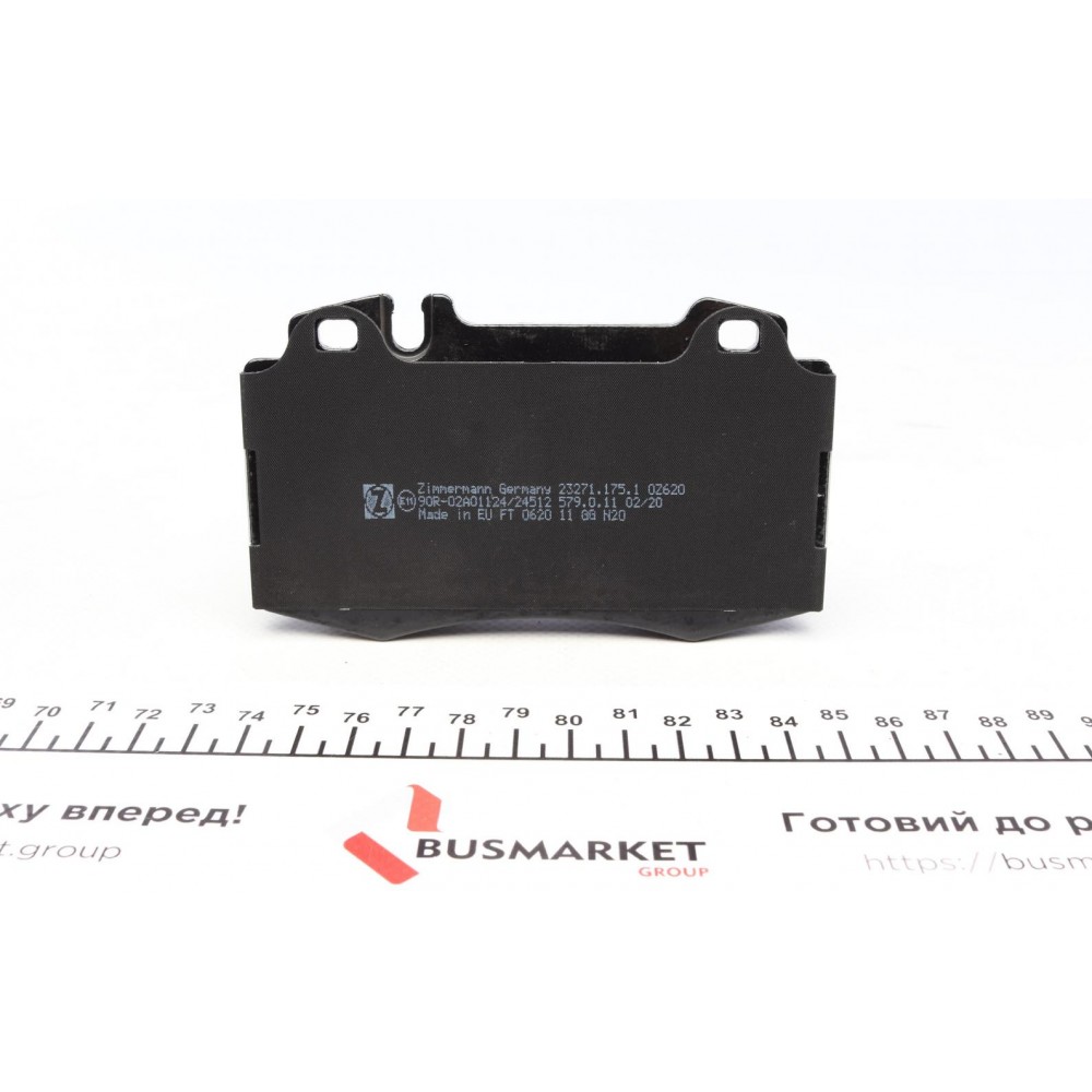 Колодки гальмівні (передні) MB S-class (W220) 98-05 (Brembo)
