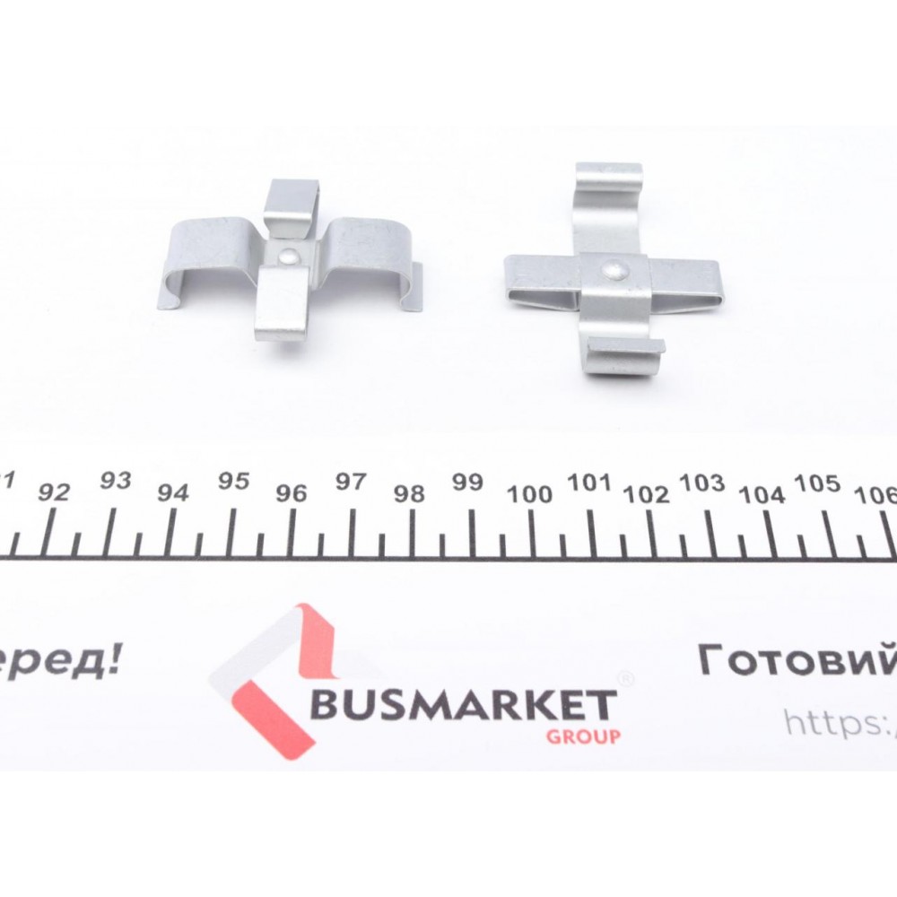 Планка супорта (переднього/заднього) прижимна (к-кт) MB E-class (W124/W210) 93-02 (Ate)