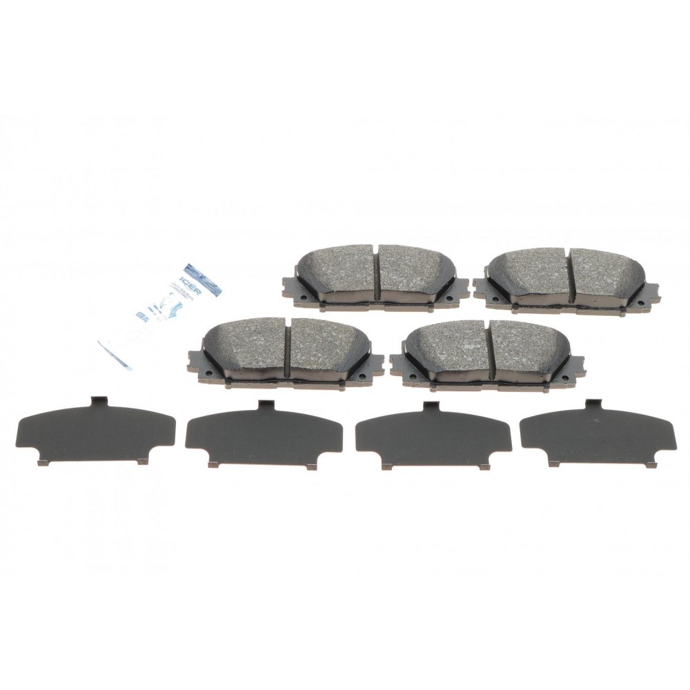 Колодки гальмівні (передні) Toyota Corolla 12-/Yaris 05-/Prius 11-/Mazda Familia 18-