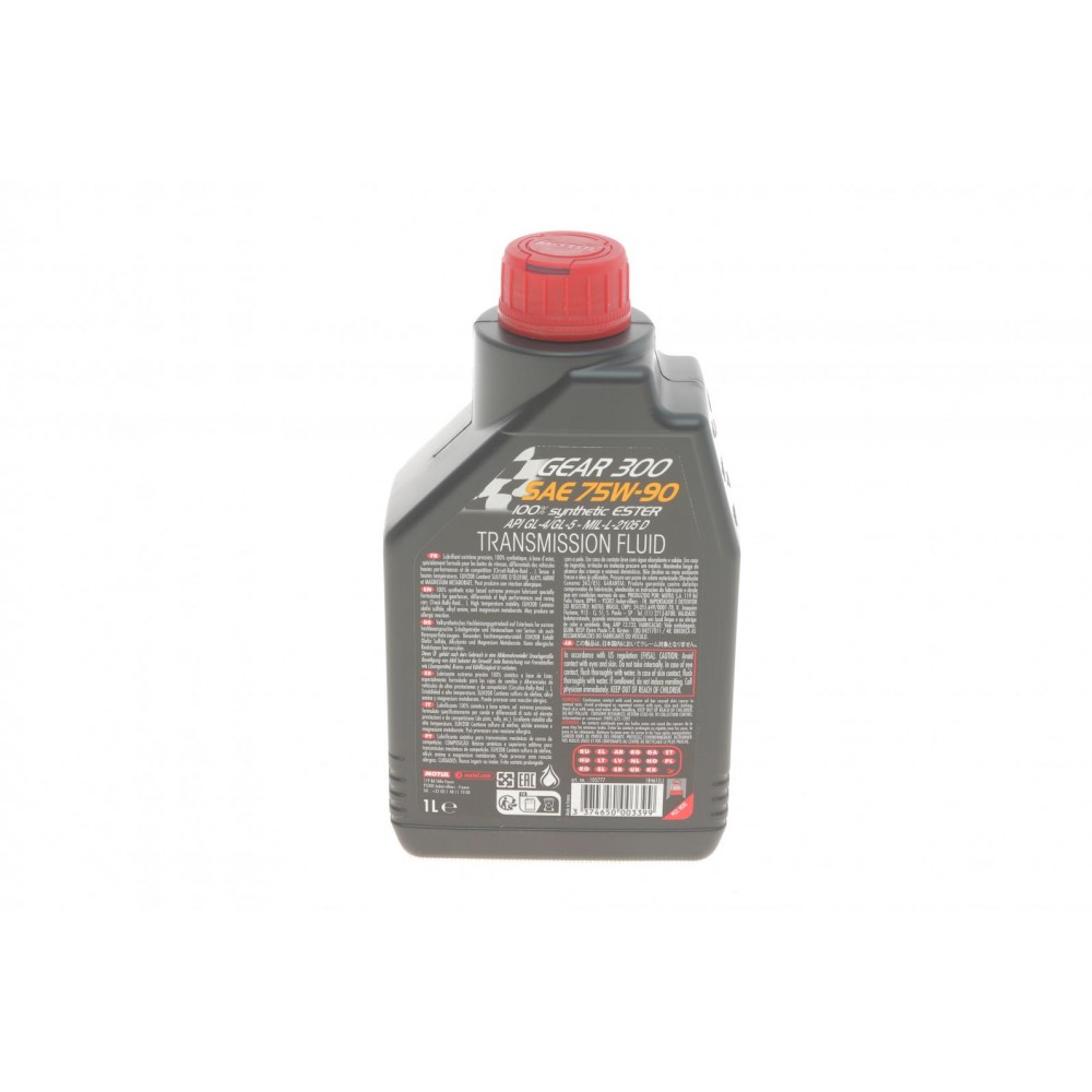Олива 75W90 Gear 300 (1L) (API GL-4/GL-5/MIL-L-2105D) 105777