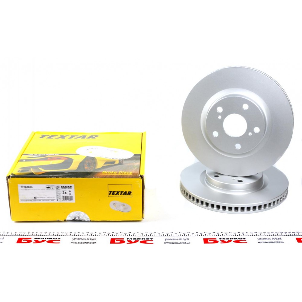 Диск гальмівний (передній) Toyota Rav4 2.0-2.2 06- (296x28) PRO