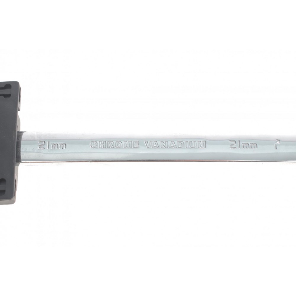 Ключ ріжково-накидний з тріскачкою 21 mm 72 зуб. L-290 mm