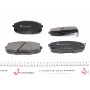 Колодки гальмівні (передні) Kia Ceed 1.4/1.6 CRDI/CVVT 06- (Mando)