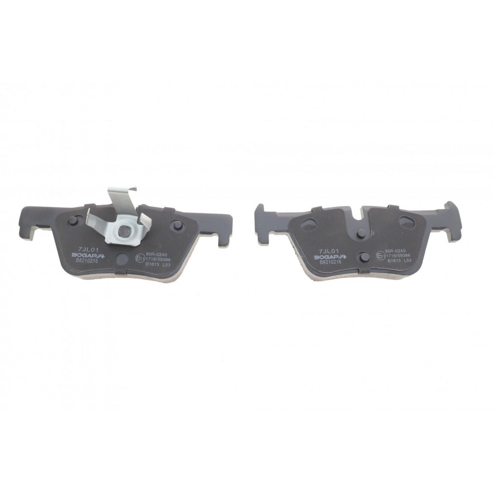 Колодки гальмівні (задні) BMW 3 (F30/F31/F34)/4 (F36) 11- (Teves) B47/B48//N13/N20/N47