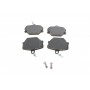 Колодки гальмівні (передні) Smart Cabrio 00-04/City Coupe 98-04/Roadster 03-05/Fortwo 04- (Bosch)