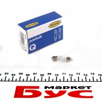 Автолампа C3W 12V 3W SV7-8 (S7d) (пальчик 8x31mm)