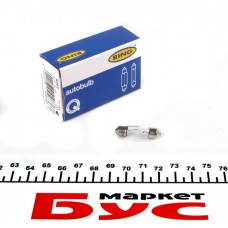 Автолампа C3W 12V 3W SV7-8 (S7d) (пальчик 8x31mm)