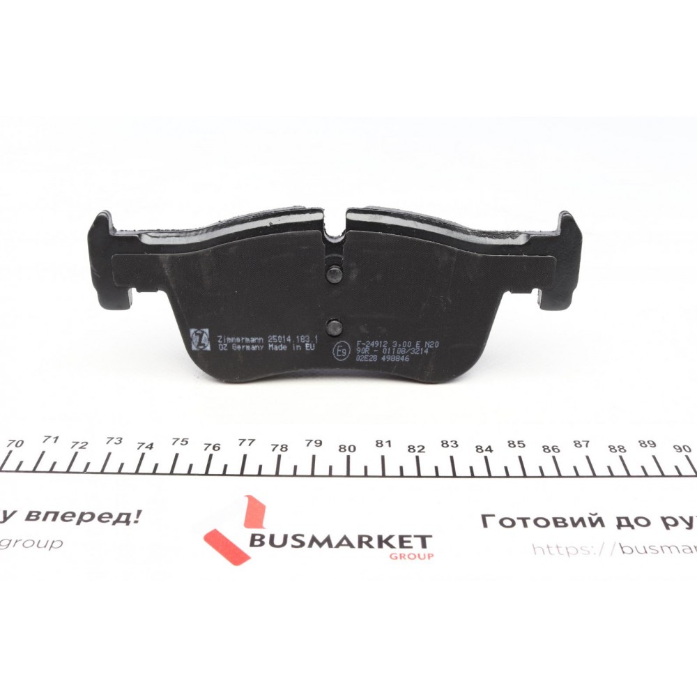 Колодки гальмівні (передні) BMW 1 (F20/F21)/2 (F22/F87/F45/F46) 11-/Audi Q5 08- (ATE)