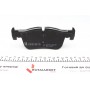 Колодки гальмівні (передні) BMW 1 (F20/F21)/2 (F22/F87/F45/F46) 11-/Audi Q5 08- (ATE)