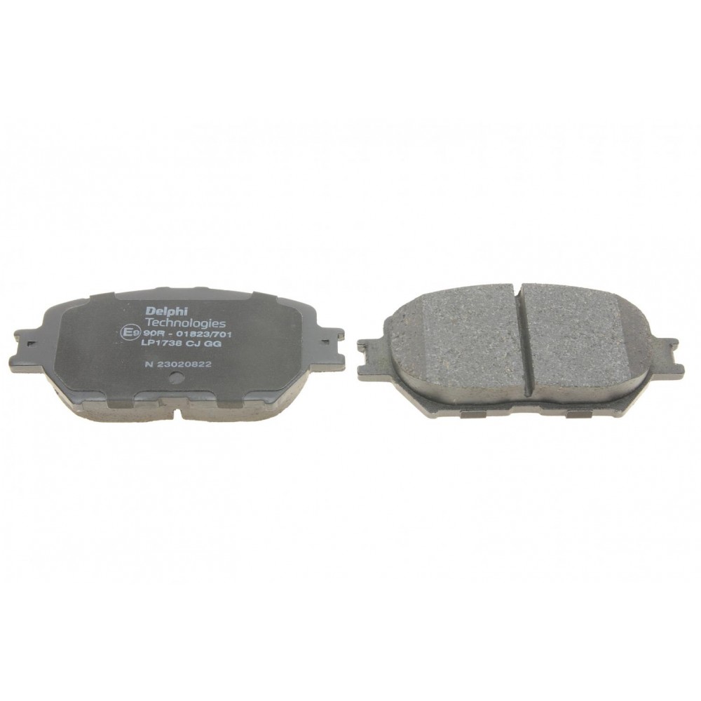 Колодки гальмівні (передні) Toyota Camry 01-06 (Akebono)
