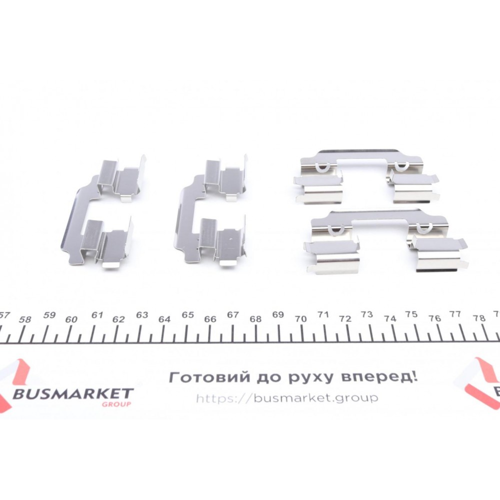 Планка супорта (переднього) прижимна (к-кт) Renault Kangoo/MB Citan/Dacia Dokker 01- (Lucas)