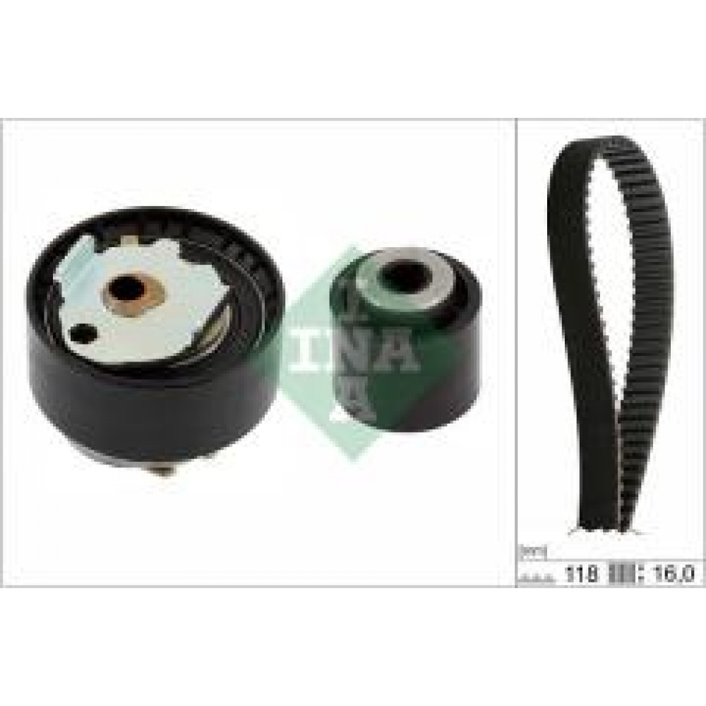 Комплект ГРМ Citroen C1/C3/C4/Peugeot 2008/208/301 1.2 12-(118x16)