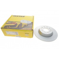 Диск гальмівний (задній) Audi A3/VW Golf/Passat 04-14 (282x12) PRO