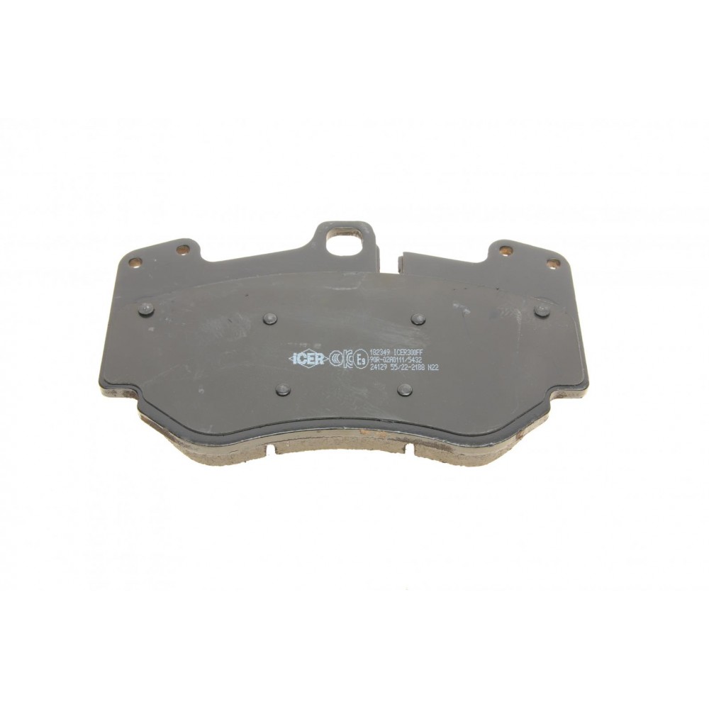 Колодки гальмівні (передні) Audi RS4/RS5 05-17/A8 03-10/VW Phaeton 05-16 (Brembo)