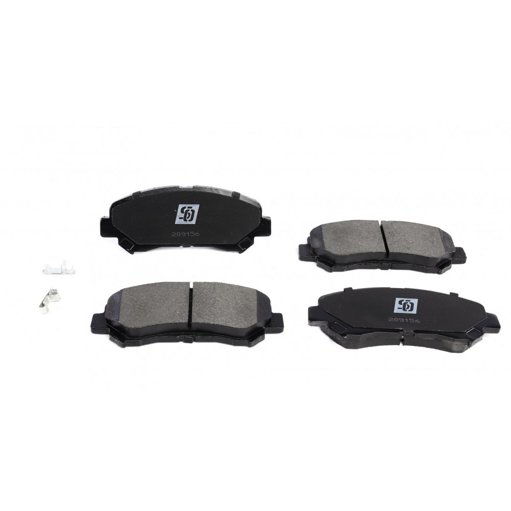 Колодки гальмівні (передні) Nissan Qashqai/X-Trail 07- (Akebono)