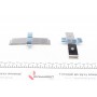 Планка супорта (переднього) прижимна (к-кт) Renault Megane 2.0 TCe 08- (Brembo)