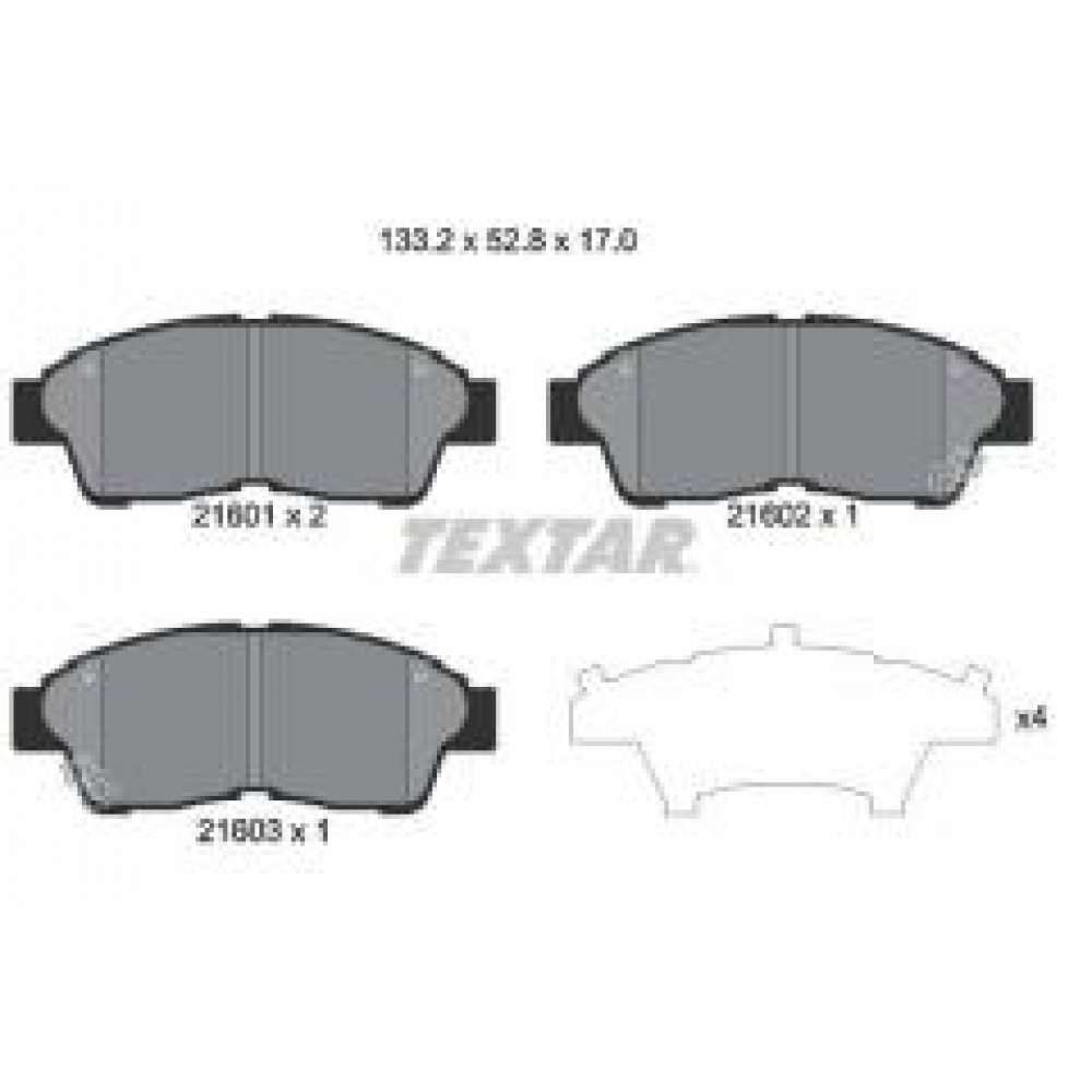 Колодки гальмівні (передні) Toyota Camry/Corolla 91-01 (Sumitomo)