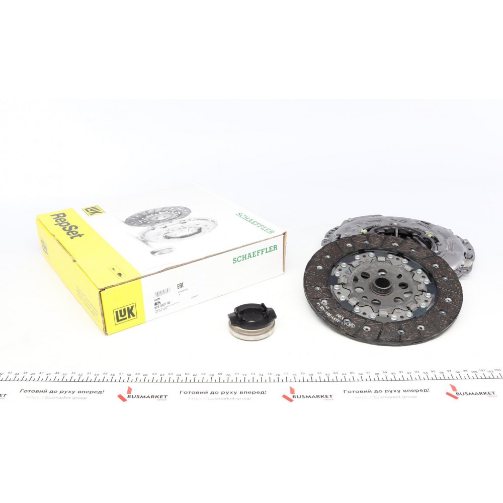 Комплект зчеплення Skoda Octavia II/VW Passat/Golf VI 1.8TSI 07-14 (d=230mm) (+вижимний)