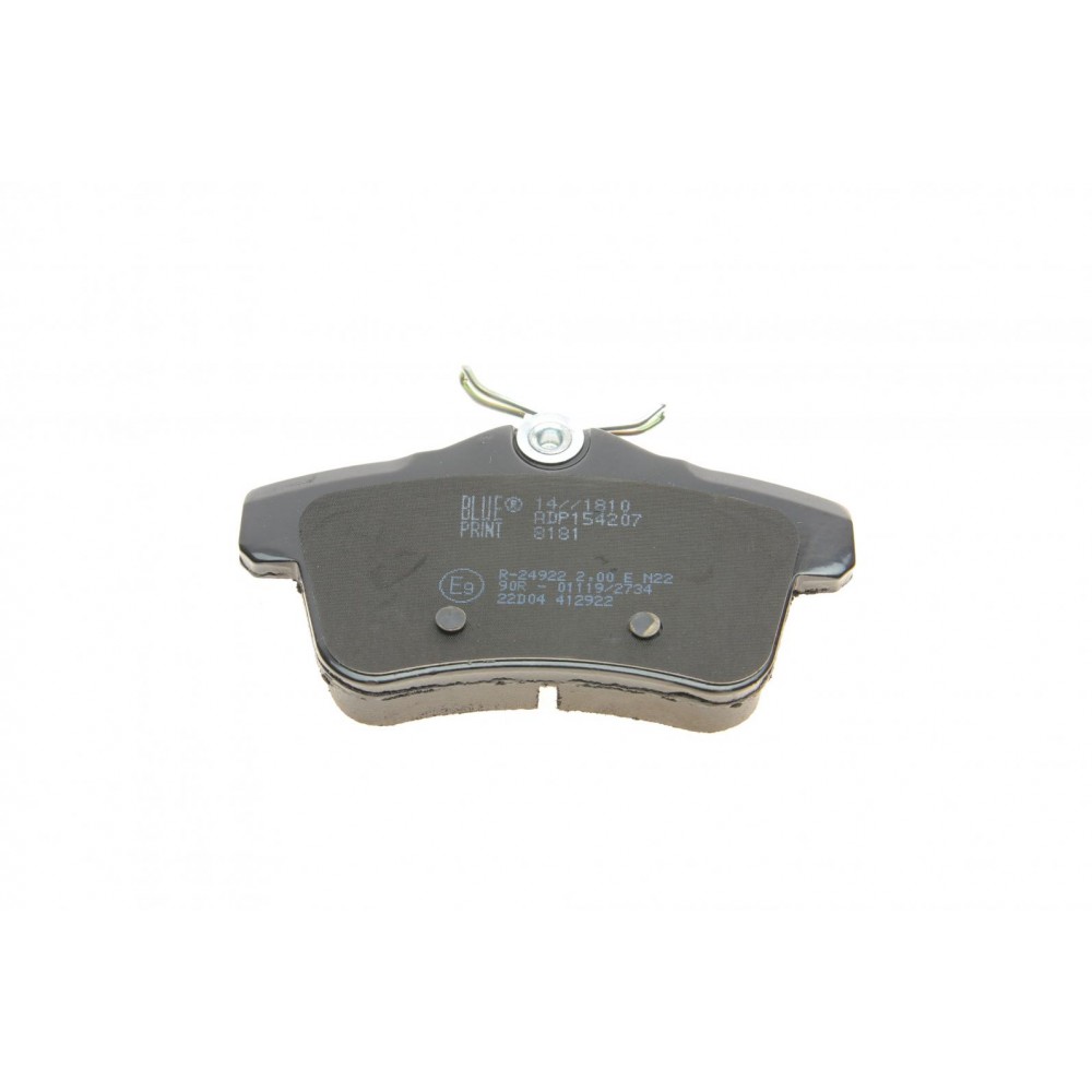 Колодки гальмівні (задні) Citroen C4 09-/DS4/DS5 11-15/Peugeot 308/508/3008/5008 09-18