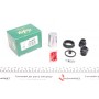 Ремкомплект супорта (заднього) Hyundai Accent/KIA Rio 05-11 (d=30.9mm) (+поршень) (Kask)