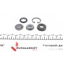Ремкомплект циліндра гальмівного (головного) Opel Vectra A (d=22,2/23.8mm) Delc