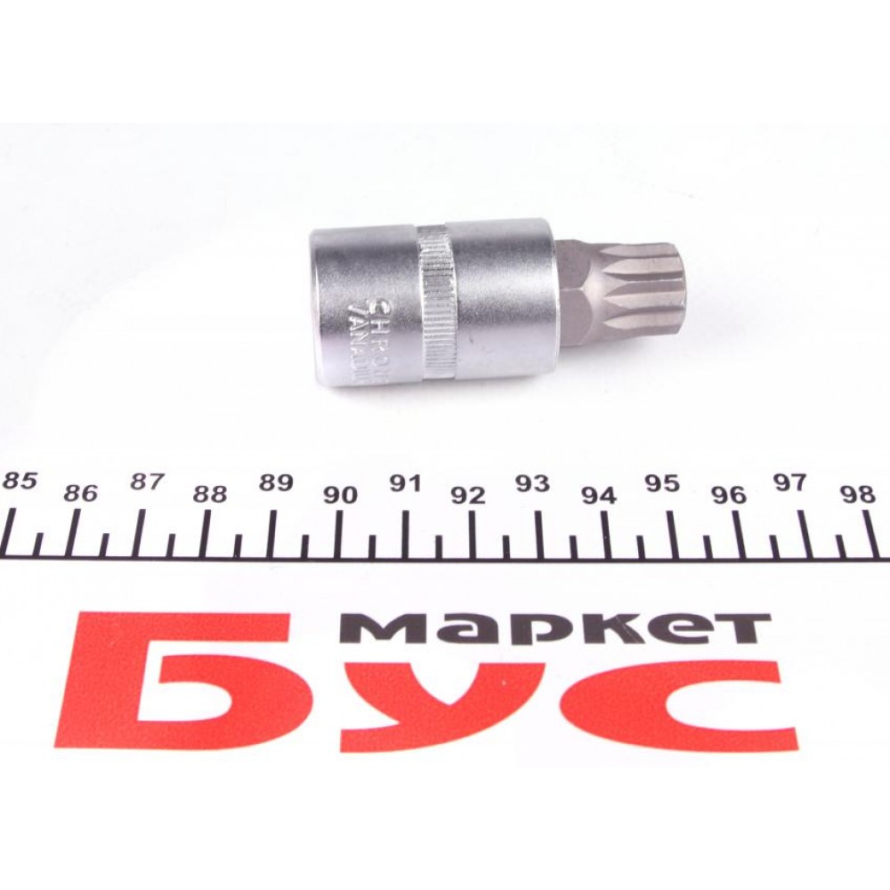 Біта XZN (M16x8mm) + адаптер під ключ 1/2'