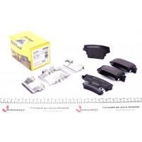 Колодки гальмівні (задні) Chrysler/Dodge 3.5-6.4 05- (Bosch)