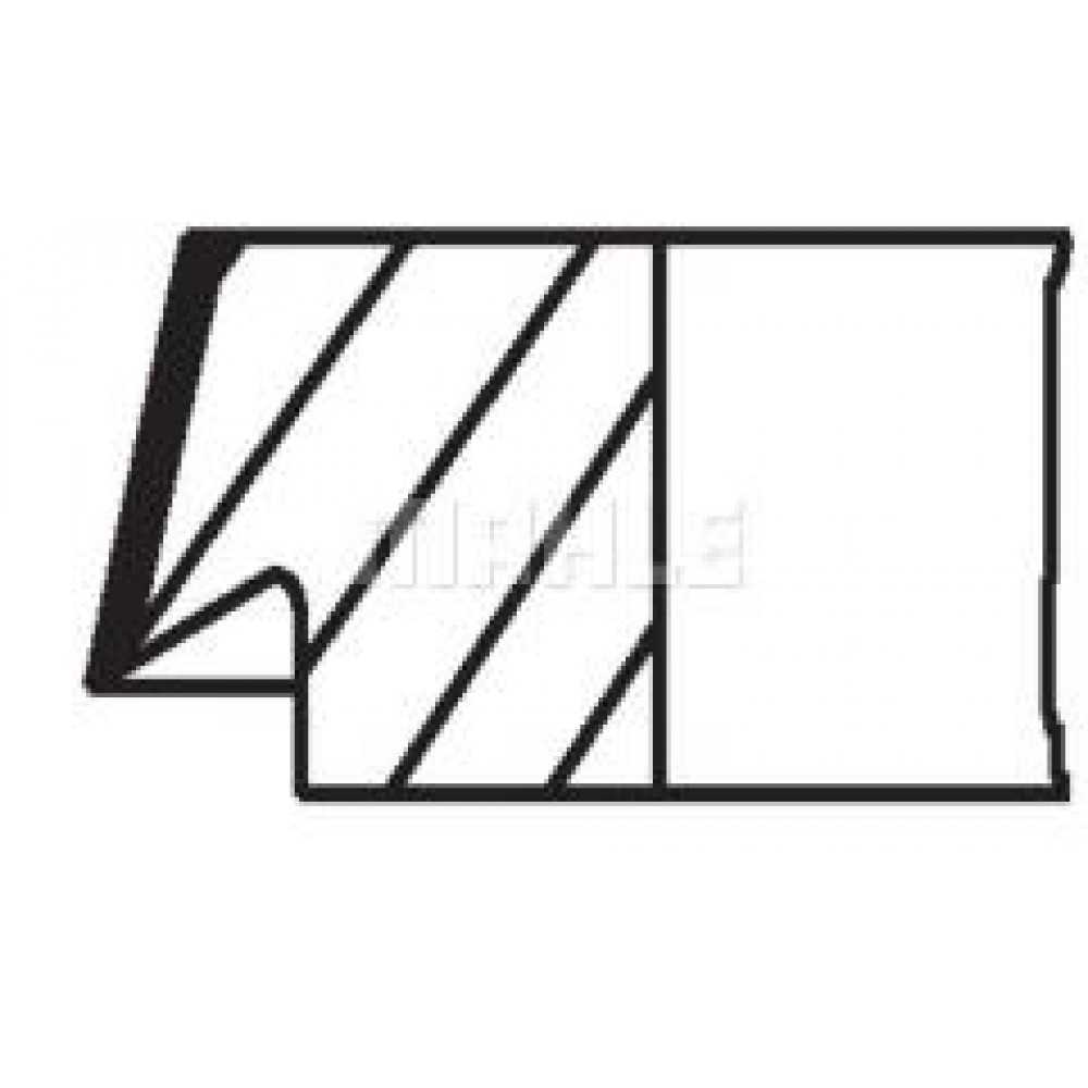 Кільця поршневі Audi A3/Porsche Cayenne/VW T5/Touareg 3.2 V6 02-09 (84.00mm/STD) (1.2-1.5-2)