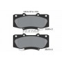 Колодки гальмівні (передні) Toyota Hilux 2.5/3.0D-4D 04-15 (Advics)